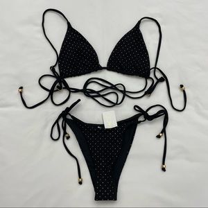 L*space Studded Bikini Set Kara Top Lennox Bottom